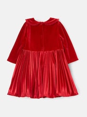 Angel & Rocket Red Charlotte Velvet Dress - Image 4 of 6