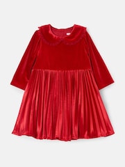 Angel & Rocket Red Charlotte Velvet Dress - Image 5 of 6