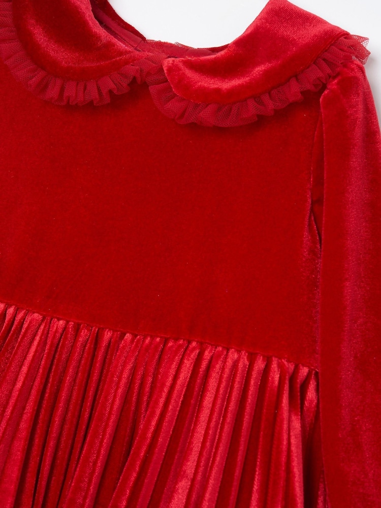 Angel & Rocket Red Charlotte Velvet Dress - Image 6 of 6
