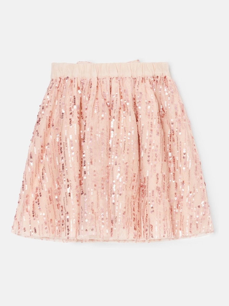Angel & Rocket Pink Elle Sequin Skirt - Image 4 of 5