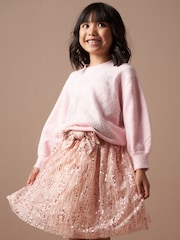 Angel & Rocket Pink Grace Wish Sparkle Jumper - Image 4 of 7