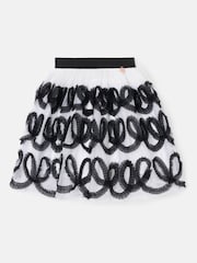 Angel & Rocket Black Petra Ribbon Bow Skirt - Image 4 of 6