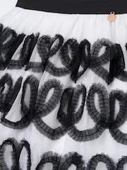 Angel & Rocket Black Petra Ribbon Bow Skirt - Image 6 of 6