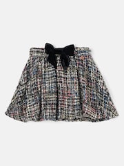 Angel & Rocket Black Dancia Tweed Skirt - Image 4 of 6