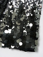 Angel & Rocket Silver Natala Disco A Line Skirt - Image 5 of 5