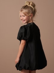 Angel & Rocket Black Nadia Puffball Bow Dress - Image 3 of 7
