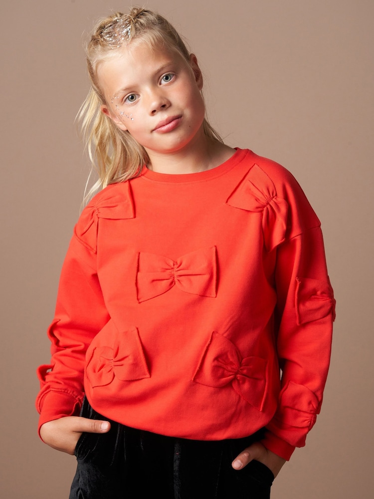 Angel & Rocket Red Riley Bow Sweatshirt - Image 1 of 7