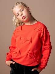 Angel & Rocket Red Riley Bow Sweatshirt - Image 2 of 7