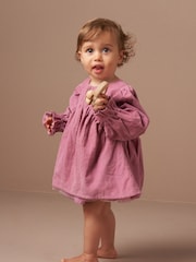 Angel & Rocket Pink Clara Needlecord Dress - Image 4 of 7
