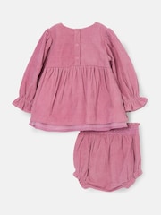 Angel & Rocket Pink Clara Needlecord Dress - Image 6 of 7