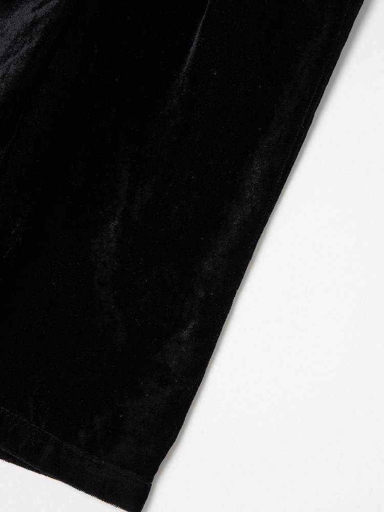 Angel & Rocket Black Sinead Velvet Leggings - Image 6 of 6