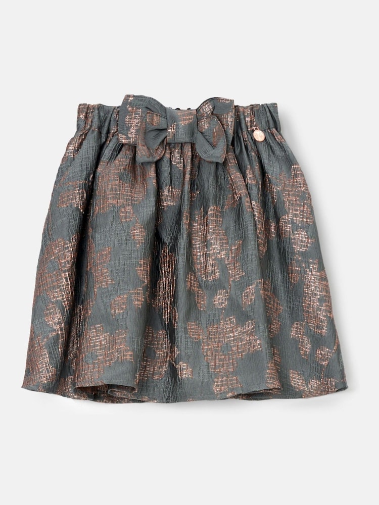 Angel & Rocket Silver Etta Jacquard Skirt - Image 2 of 4