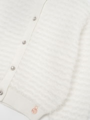 Angel & Rocket Natural Denni Lace Knit Cardigan - Image 6 of 6