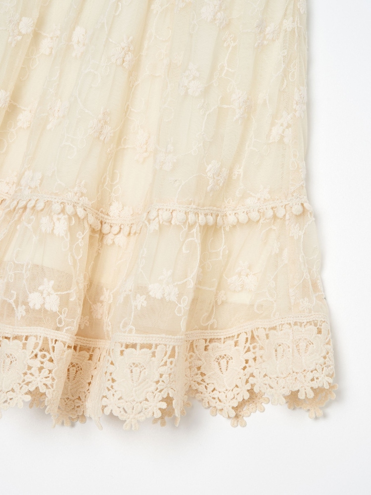 Angel & Rocket Natural Felicitie Lace Dress - Image 7 of 7