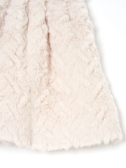 Angel & Rocket Natural Cecile Faux Fur Skirt - Image 5 of 5