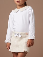 Angel & Rocket Natural Opal Natural Tweed Shorts - Image 1 of 7