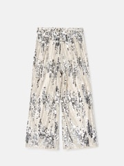 Angel & Rocket Silver Sadie Sequin Trousers - Image 6 of 7