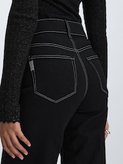 Paige Wide-Leg Cuffed Jeans - Image 3 of 6