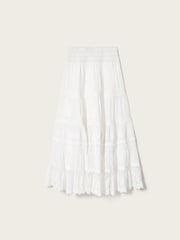 AllSaints White Meadow Maxi Skirt - Image 7 of 7
