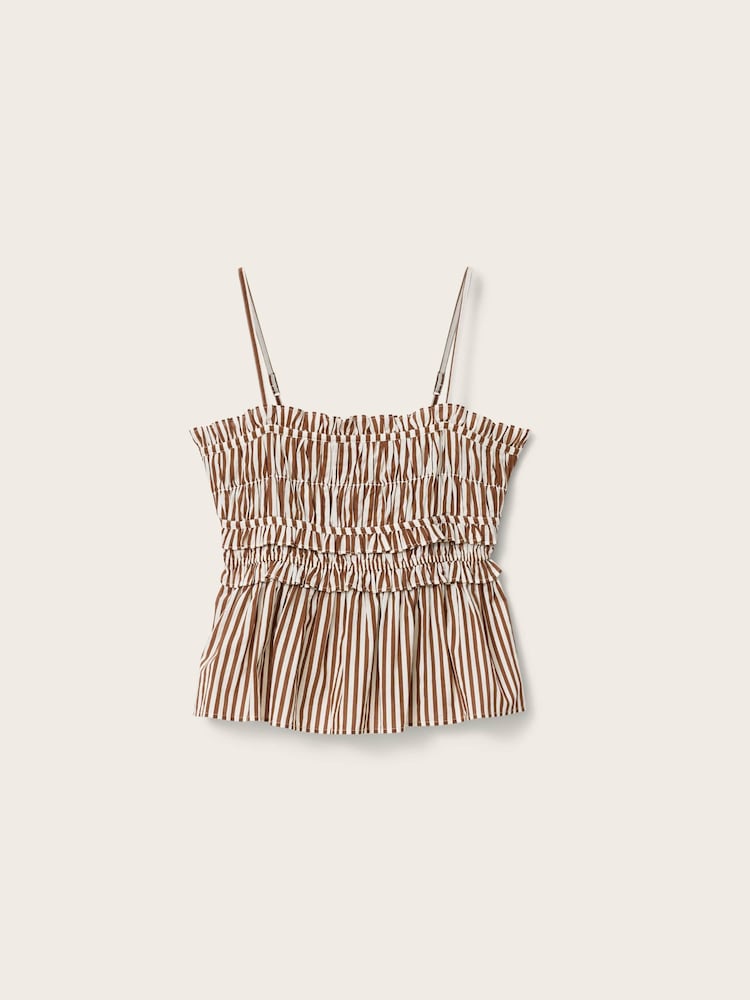 AllSaints Brown Kali Top - Image 6 of 6