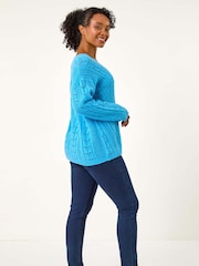 Roman Petite V-Neck Jumper - Imagem 3 de 5