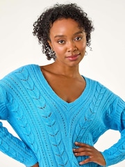 Roman Petite V-Neck Jumper - Imagem 5 de 5