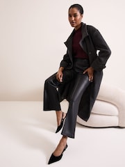 Phase Eight Black Melissa Straight Leg Trousers - Image 6 of 6