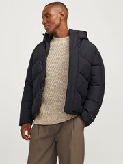 Schwarz - Jack & Jones Daunenjacke - Bild 2 von 7
