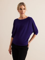 Phase Eight Light Purple Cristine Knit Jumper - Image 1 of 6