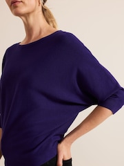 Phase Eight Light Purple Cristine Knit Jumper - Image 4 of 6