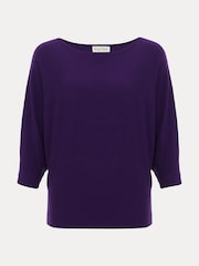 Phase Eight Light Purple Cristine Knit Jumper - Image 6 of 6