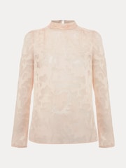 Phase Eight Cream Jacey Metallic Blouse - Image 7 of 7