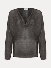 Phase Eight Grey Malti Cowl Neck Knit Jumpers - Image 6 of 6