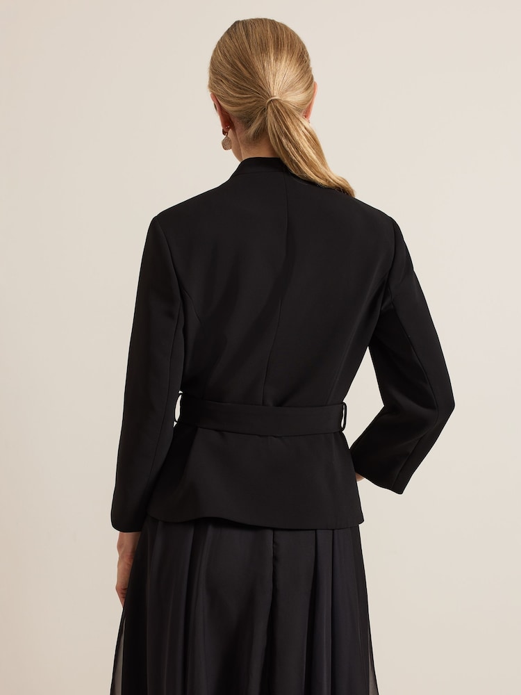 Phase Eight Black Sophin Corsage Jacket - Image 2 of 7
