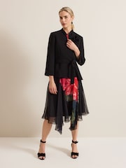 Phase Eight Black Sophin Corsage Jacket - Image 3 of 7