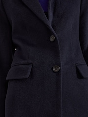 Phase Eight Blue Lydia Wool Coat - Image 7 of 7