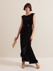 Phase Eight Black Donna Maxi Dress - Image 1 of 7