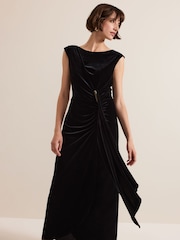 Phase Eight Black Donna Maxi Dress - Image 3 of 7