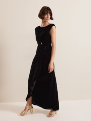 Phase Eight Black Donna Maxi Dress - Image 6 of 7