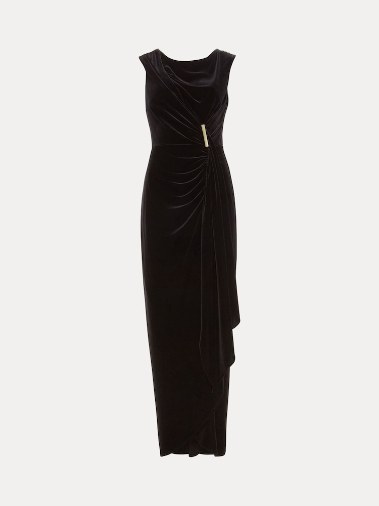 Phase Eight Black Donna Maxi Dress - Image 7 of 7