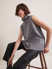 Phase Eight Grey Rachelle Tank - Image 4 of 7