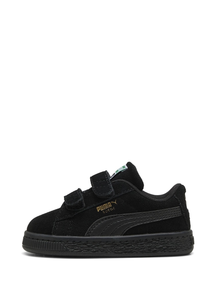 Puma Dark Black Suede Classic Baby Unisex Sneakers - Image 1 of 6
