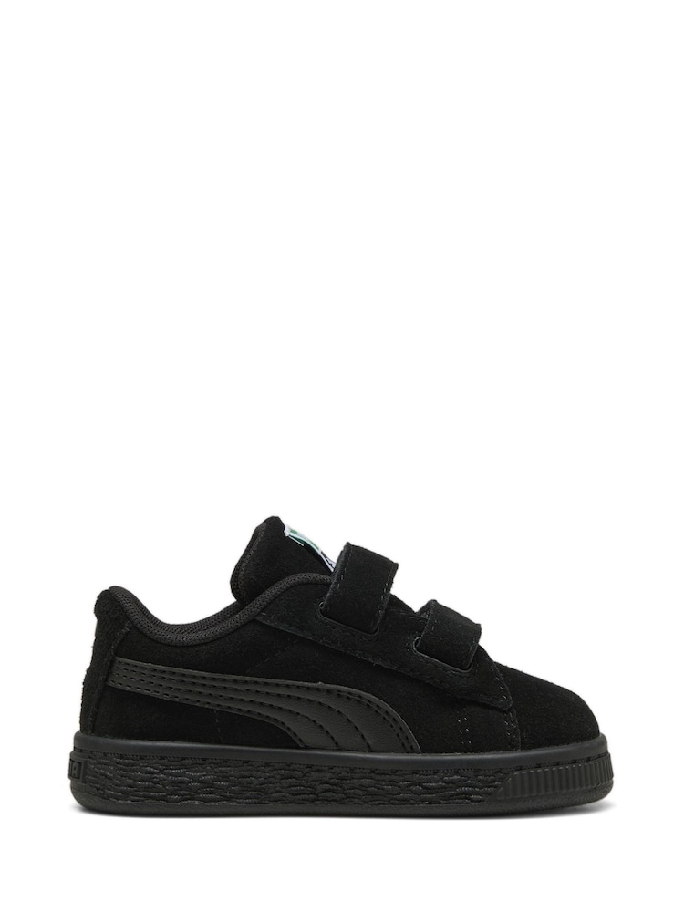 Puma Dark Black Suede Classic Baby Unisex Sneakers - Image 2 of 6