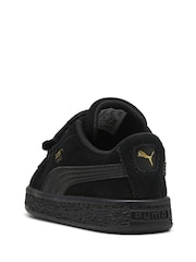 Puma Dark Black Suede Classic Baby Unisex Sneakers - Image 5 of 6