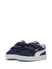 Puma Blue Suede Classic Baby Unisex Sneakers - Image 3 of 5