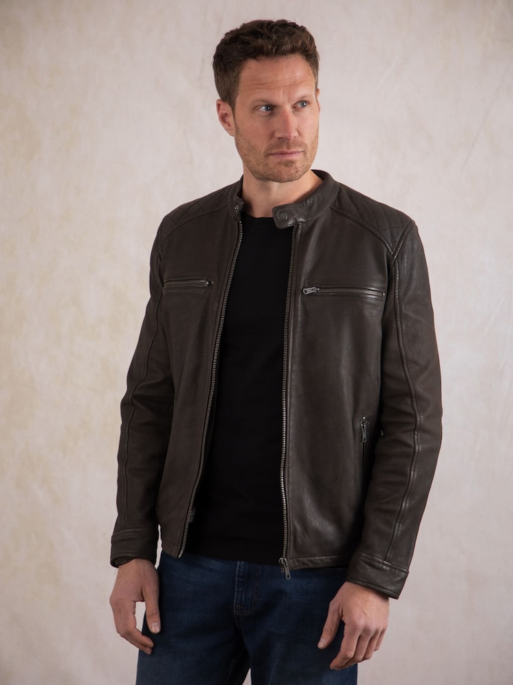 Lakeland Leather Brown Harker Jacket - Image 1 of 9