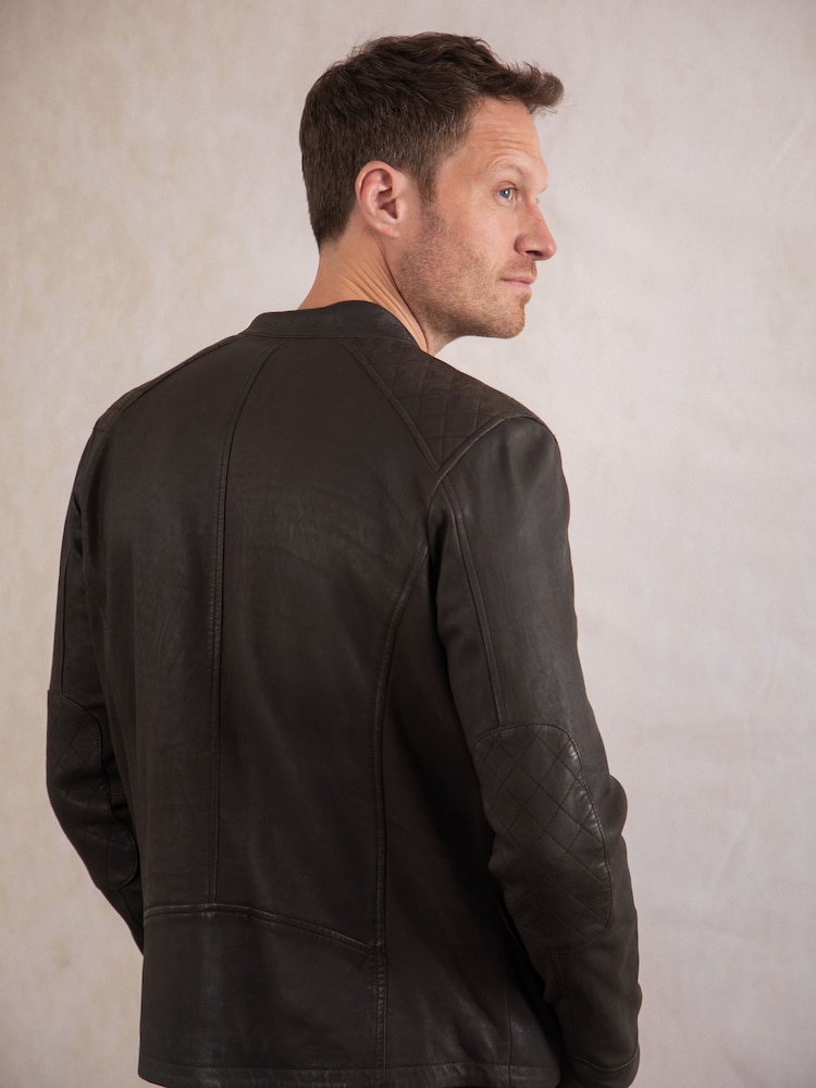 Lakeland Leather Brown Harker Jacket - Image 7 of 9