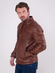 Lakeland Leather Brown Burnmoor Jacket - Image 4 of 6
