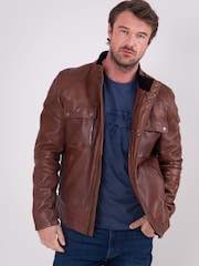 Lakeland Leather Brown Burnmoor Jacket - Image 5 of 6