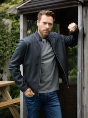Lakeland Leather Blue Crook Jacket - Image 1 of 9